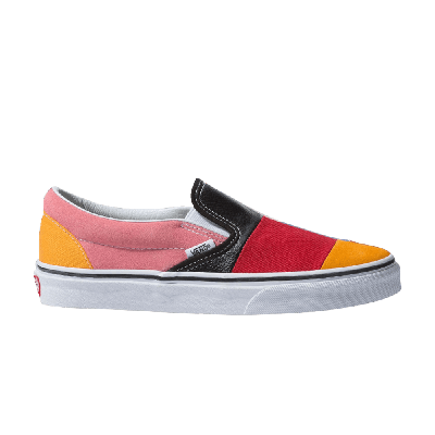 Pre-owned Vans Classic Slip-on 'patchwork' In Multi-color
