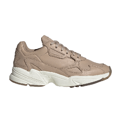 Pre-owned Adidas Originals Wmns Falcon Leather 'ash Pearl' In Tan