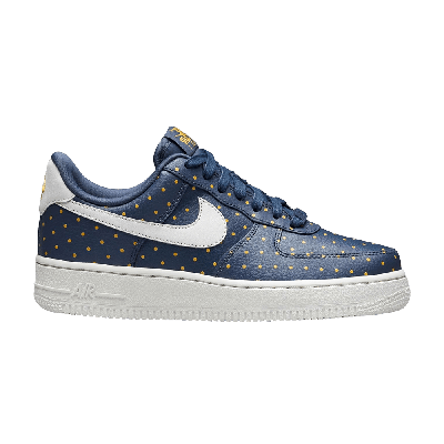 Pre-owned Nike Wmns Air Force 1 '07 Low 'polka Dots' In Blue