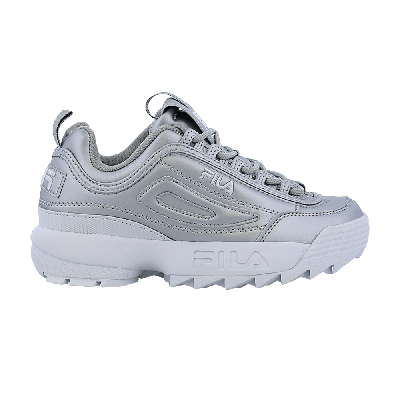 Pre-owned Fila Wmns Disruptor 2 Premium 'metallic Silver'
