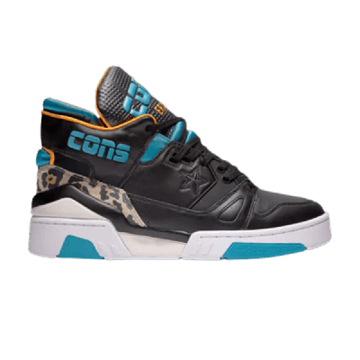 Pre-owned Converse Just Don X Erx-260 Mid 'animal - Black Teal'