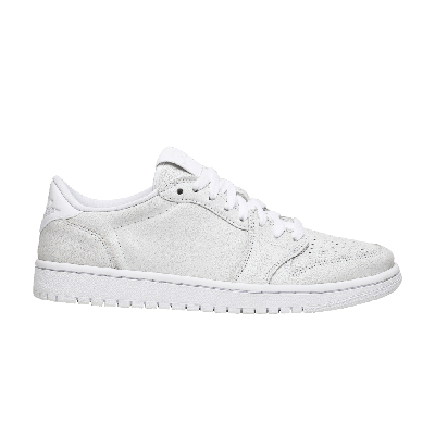 Pre-owned Air Jordan Wmns  1 Low Ns 'triple White' In Black