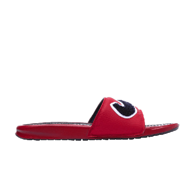 Pre-owned Nike Benassi Jdi Chenille 'gym Red'