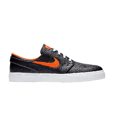 Pre-owned Nike Nba X Zoom Janoski Sb 'knicks' In Orange