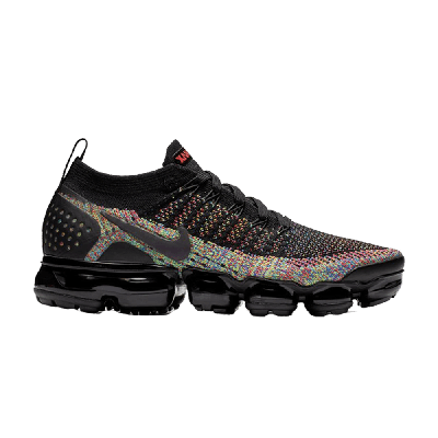 Pre-owned Nike Wmns Air Vapormax Flyknit 2 'black Multicolor'