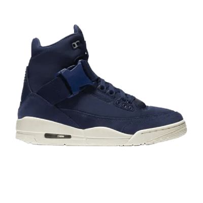 Pre-owned Air Jordan Wmns  3 Retro Explorer Xx 'midnight Navy' In Blue