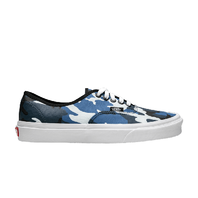 Pre-owned Vans Authentic 'camo Pop' In Blue