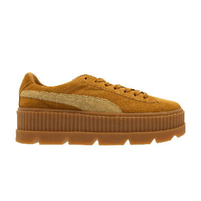 Pre-owned Puma Fenty X Cleated Creeper Suede 'golden Brown'