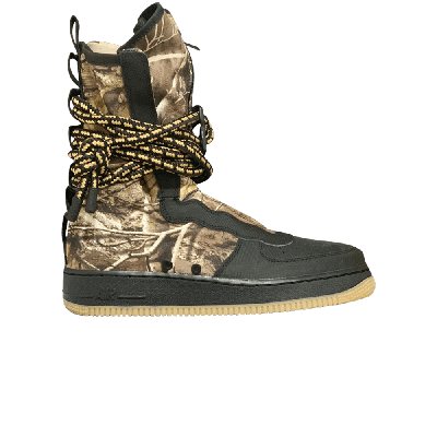 Pre-owned Nike Realtree X Sf Air Force1 Hi 'black Camo'