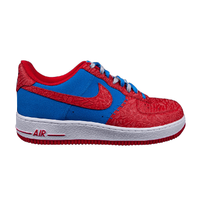 Pre-owned Nike Air Force 1 'photo Blue Hyper Red'