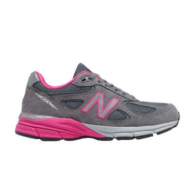 Pre-owned New Balance Wmns 990v4 Made In Usa 'grey Pink'