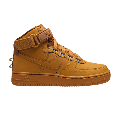 Pre-owned Nike Wmns Air Force 1 High 'wheat Gold'