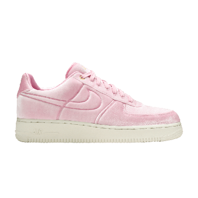 Pre-owned Nike Air Force 1 Low '07 Premium 'pink Velour'