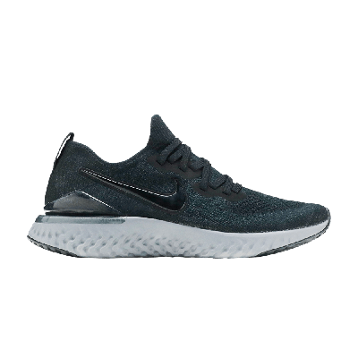 Pre-owned Nike Wmns Epic React Flyknit 2 'anthracite' In Black
