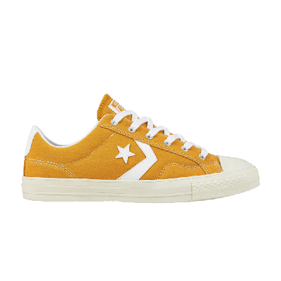 Pre-owned Converse Star Player Ox 'turmeric Gold' In Yellow