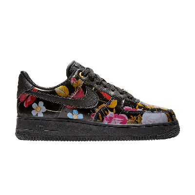 Pre-owned Nike Wmns Air Force 1 Low 'floral' In Black