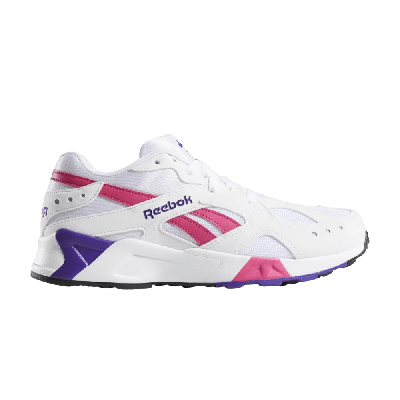 Pre-owned Reebok Aztrek Og 'cobalt Rose' In White