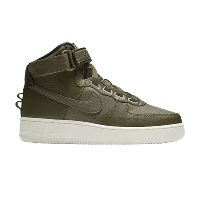 Pre-owned Nike Wmns Air Force 1 High Utility 'olive Canvas' In Green