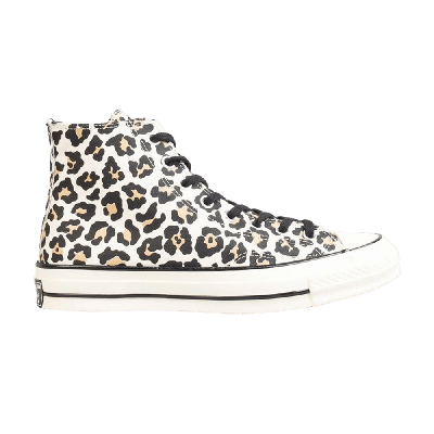 Pre-owned Converse Chuck 70 Hi 'leopard Print' In Brown