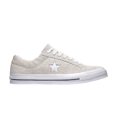 Pre-owned Converse One Star Low Vintage Suede 'white'