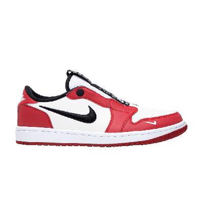 Pre-owned Air Jordan Wmns  1 Low Slip 'chicago' In Red
