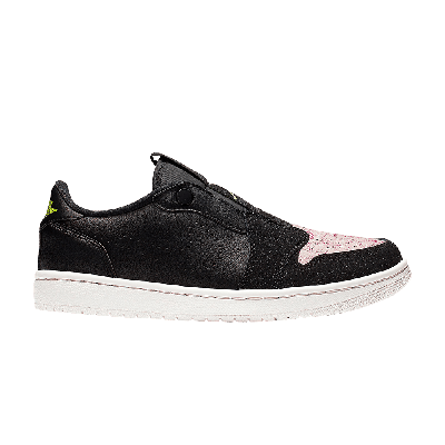 Pre-owned Air Jordan Wmns  1 Low Slip 'silt Red' In Black