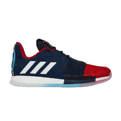 Pre-owned Adidas Originals Harden Vol. 3 'rockets 90s Jersey' In Blue