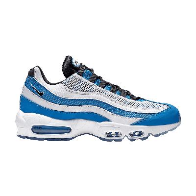 Pre-owned Nike Air Max 95 Essential 'white Royal' In Blue