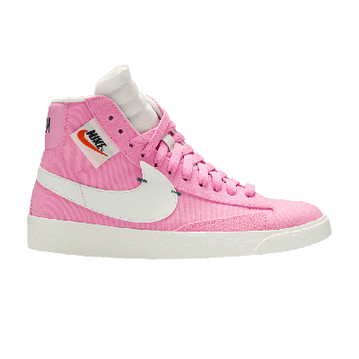 Pre-owned Nike Wmns Blazer Rebel Mid 'pink'
