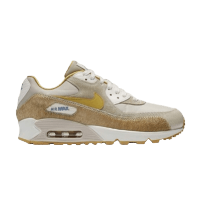Pre-owned Nike Wmns Air Max 90 'wheat Gold' In Yellow