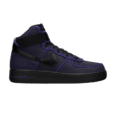 Pre-owned Nike Air Force 1 High 'black Court Purple'