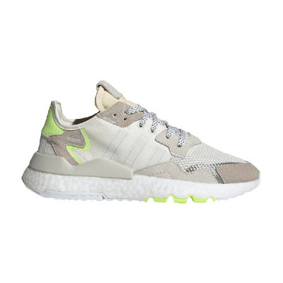 Pre-owned Adidas Originals Wmns Nite Jogger 'off White Yellow'
