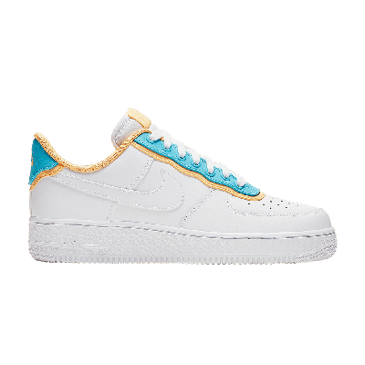 Pre-owned Nike Wmns Air Force 1 Low Se 'double Layer' In White