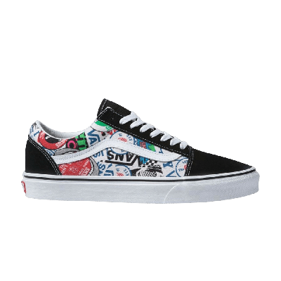 Pre-owned Vans Old Skool 'stickers' In White