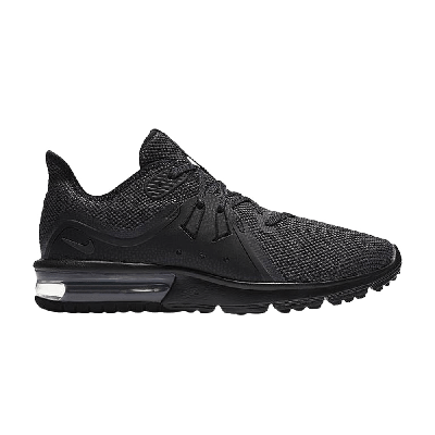 Pre-owned Nike Wmns Air Max Sequent 'black Anthracite'