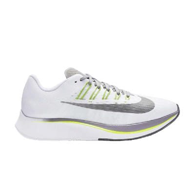 Pre-owned Nike Wmns Zoom Fly 'white Gunsmoke'