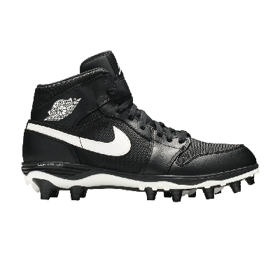 Pre-owned Air Jordan Jordan 1 Mid Td Cleat 'black'