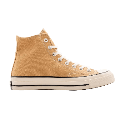 Pre-owned Converse Chuck 70 Hi 'gold' In Tan