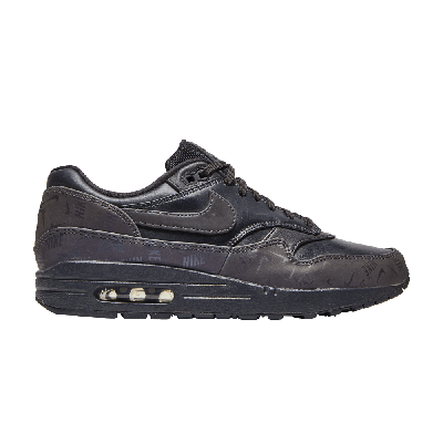 Pre-owned Nike Wmns Air Max 1 Lux 'logo Prints' In Grey
