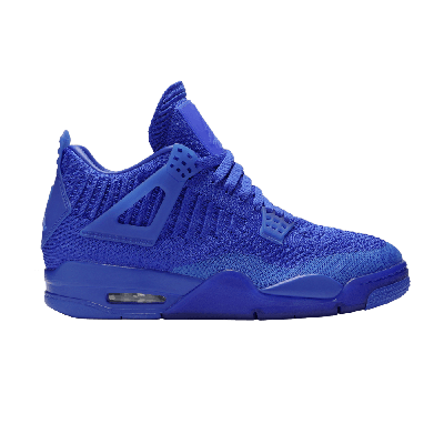 Pre-owned Air Jordan 4 Retro Flyknit 'hyper Royal' In Blue