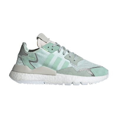 Pre-owned Adidas Originals Wmns Nite Jogger 'ice Mint' In Green