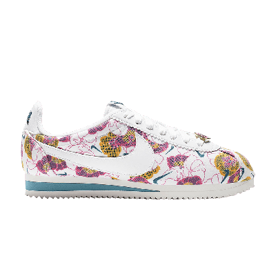 Pre-owned Nike Wmns Cortez 'white Floral'