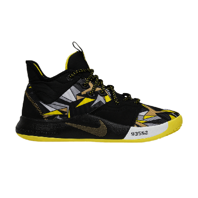 Pre-owned Nike Pg 3 'mamba Mentality' In Yellow