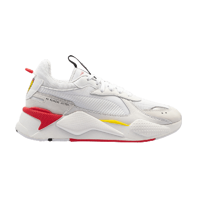 Pre-owned Puma Ferrari X Sf Rs-x Trophy 'white Rosso Corsa'