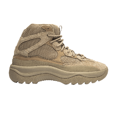 Pre-owned Yeezy Desert Boot 'rock' In Tan