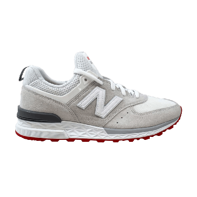 Pre-owned New Balance Wmns 574 Sport 'off White' In Cream