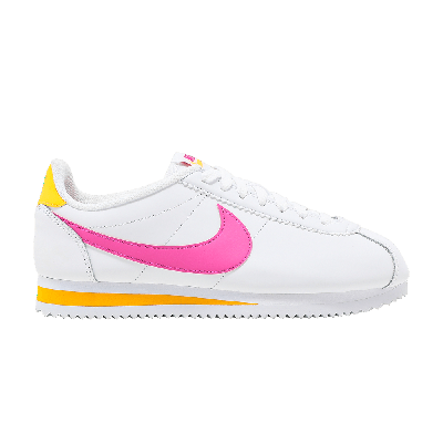 Pre-owned Nike Wmns Classic Cortez Leather 'spring Pack - Fuchsia' In Pink