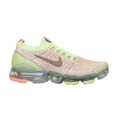Pre-owned Nike Wmns Air Vapormax Flyknit 3 'barely Volt Pink' In Yellow