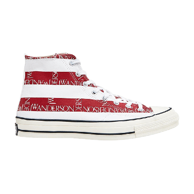 Pre-owned Converse J.w. Anderson X Chuck 70 Hi 'americana' In Red