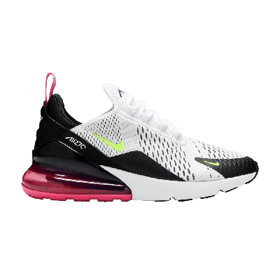 Pre-owned Nike Air Max 270 'volt Fuchsia' In White